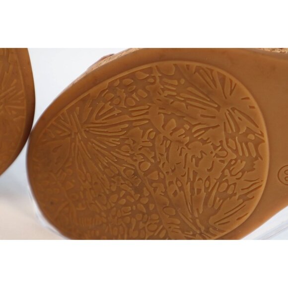 Dansko Women's EUR 39 US 8.5 Tan‎ Leather Cork Wedge Sandals - Picture 8 of 8